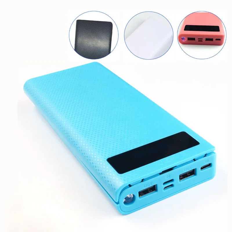 

QC 3.0 Power Bank Case 5V 9V 12V DIY Portable External Battery Holder LCD Display Power Bank Case Quick Charge 3.0