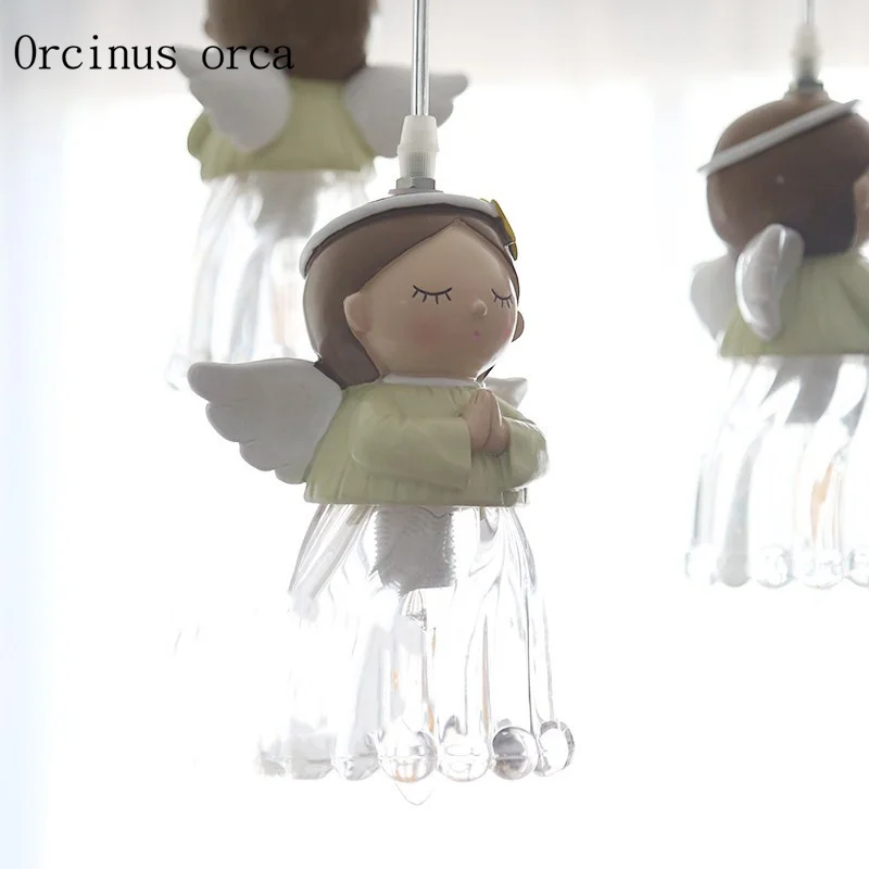 Люстры для детской комнаты с простым американским cherub спальни мальчиков и
