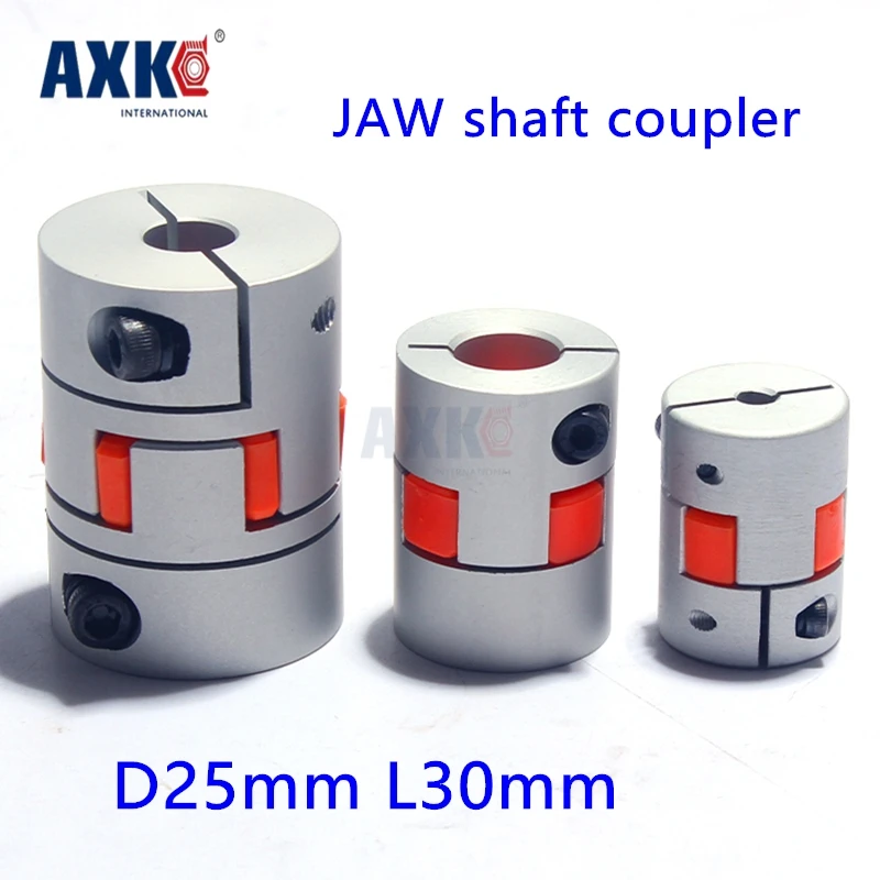 2019 подшипник Axk Cnc сливовый соединитель D25 L30 челюсти вала муфты 4 мм 5 6 7 35 8 9 3/8 525 10 12
