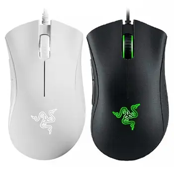 

Razer DeathAdder Essential USB Wired Gaming Mouse 5 Programmable Buttons 6400 DPI Optical Sensor Ergonomic Mice for PC Computer