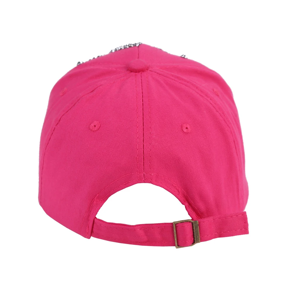 Модные женские Корона искусственный жемчуг стразы бейсболка Snapback Открытый шляпа от солнца