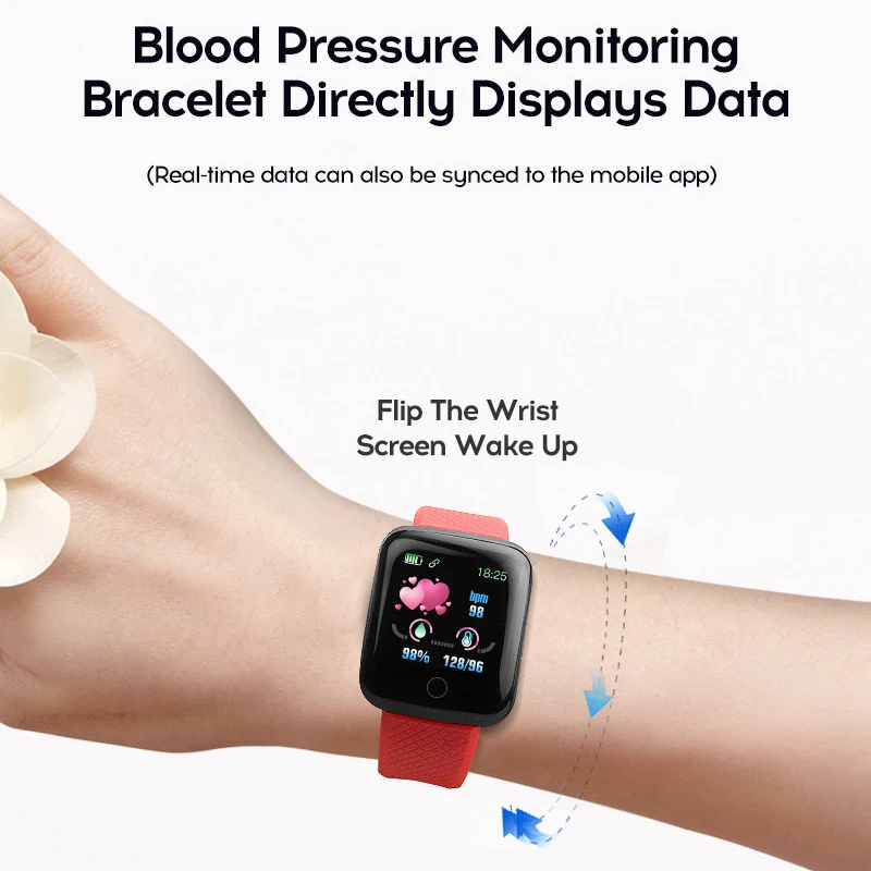  MAFAM A6S Smart Bracelet Color Screen Blood Pressure Heart Rate Monitor Smart Wristbands Cheap Fitn - 32983532612