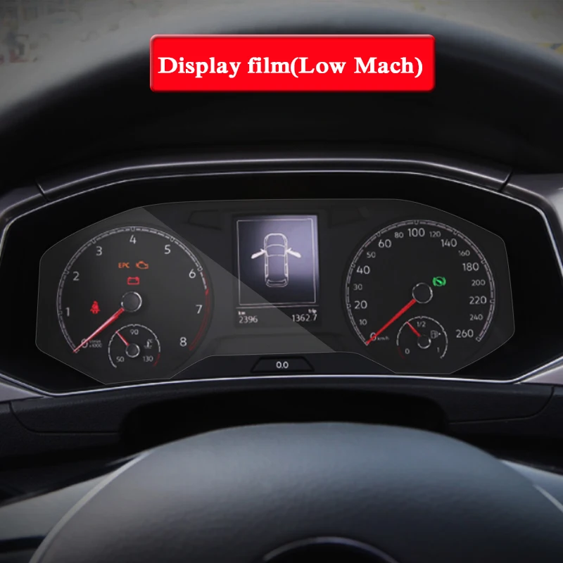 Gps навигационный экран Защитная пленка для стекла для Volkswagen T-ROC-Н. В. приборная панель экран дисплея клеящеяся пленка для автомобиля аксессуары