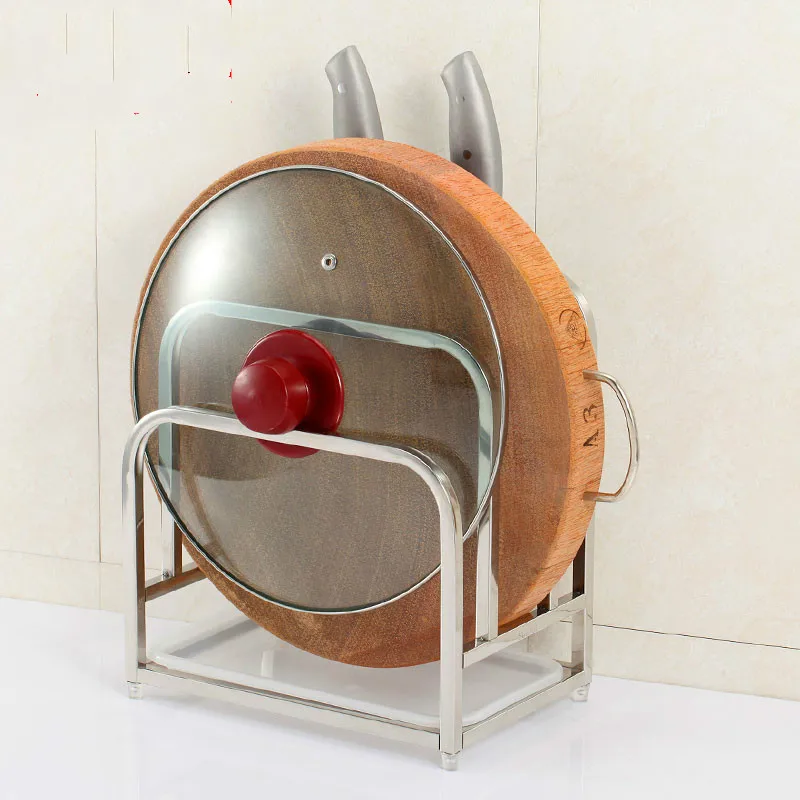  Kitchen multi-function 304 stainless steel knife rack kitchen knife cutting board cutting board cut - 32997081151
