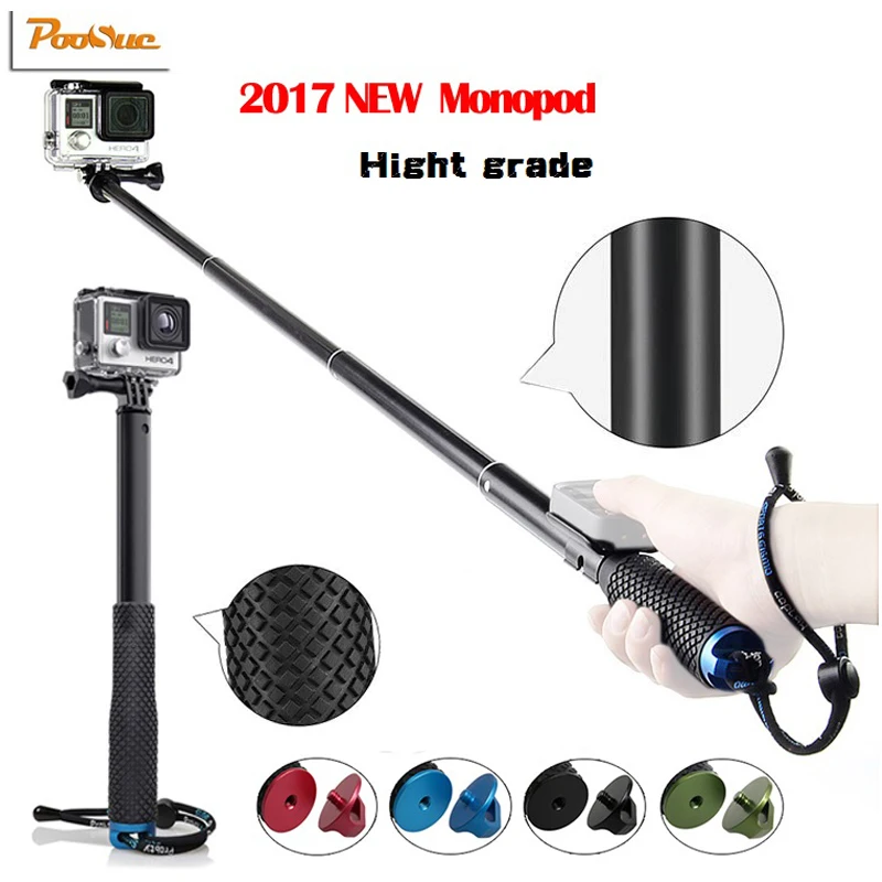 Выдвижной ручной монопод HERO 5 для GoPro Hero5 4/3 SJCAM SJ5000 xiaomi yi 4k Аксессуары экшн-камеры |