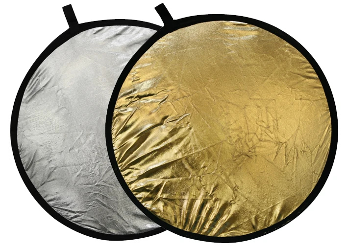 Отражатель FOTGA складной 2 в 1 32 дюйма 80 см|photography reflector|disc reflectorcollapsible light reflector |