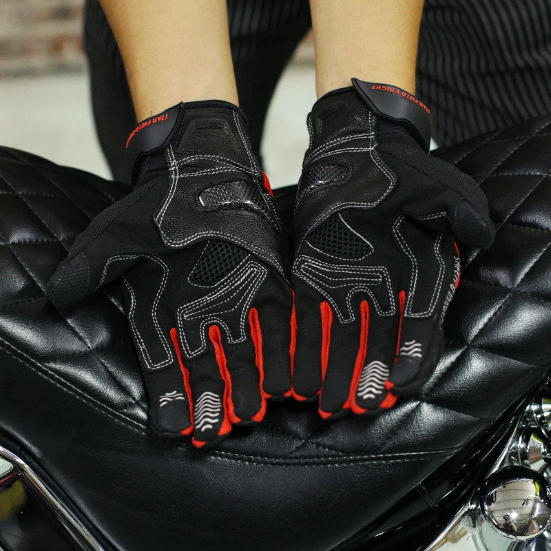 How-да,, мотоциклетные перчатки, гоночные защитные перчатки, дышащие автомобильные перчатки,, SKG-521