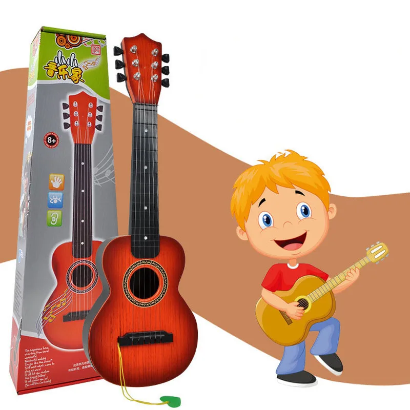 

Mini Ukulele Simulation Guitar Baby Kids Musical Toy Instruments Children Pretend Play Game Music Interest Development Toy Gift