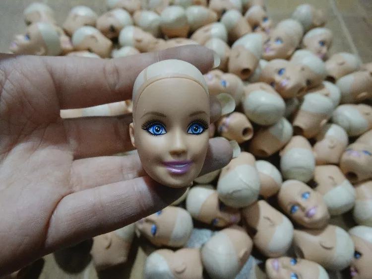 barbie with no hair