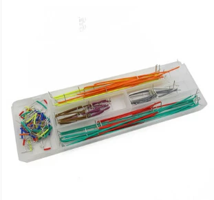

10sets 140 Pcs U Shape Shield Solderless Breadboard Jumper Cable Wires Kit