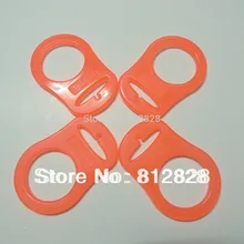 30 шт. Оранжевые Кольца MAM силиконовые пустышки адаптер манекен