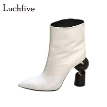 Sexy high heels classic pointed toe boot