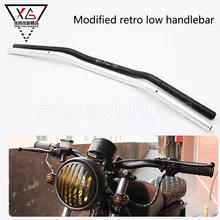 Универсальный изготовленный на заказ руль мотоцикла из алюминиевого сплава 7/" 22 мм