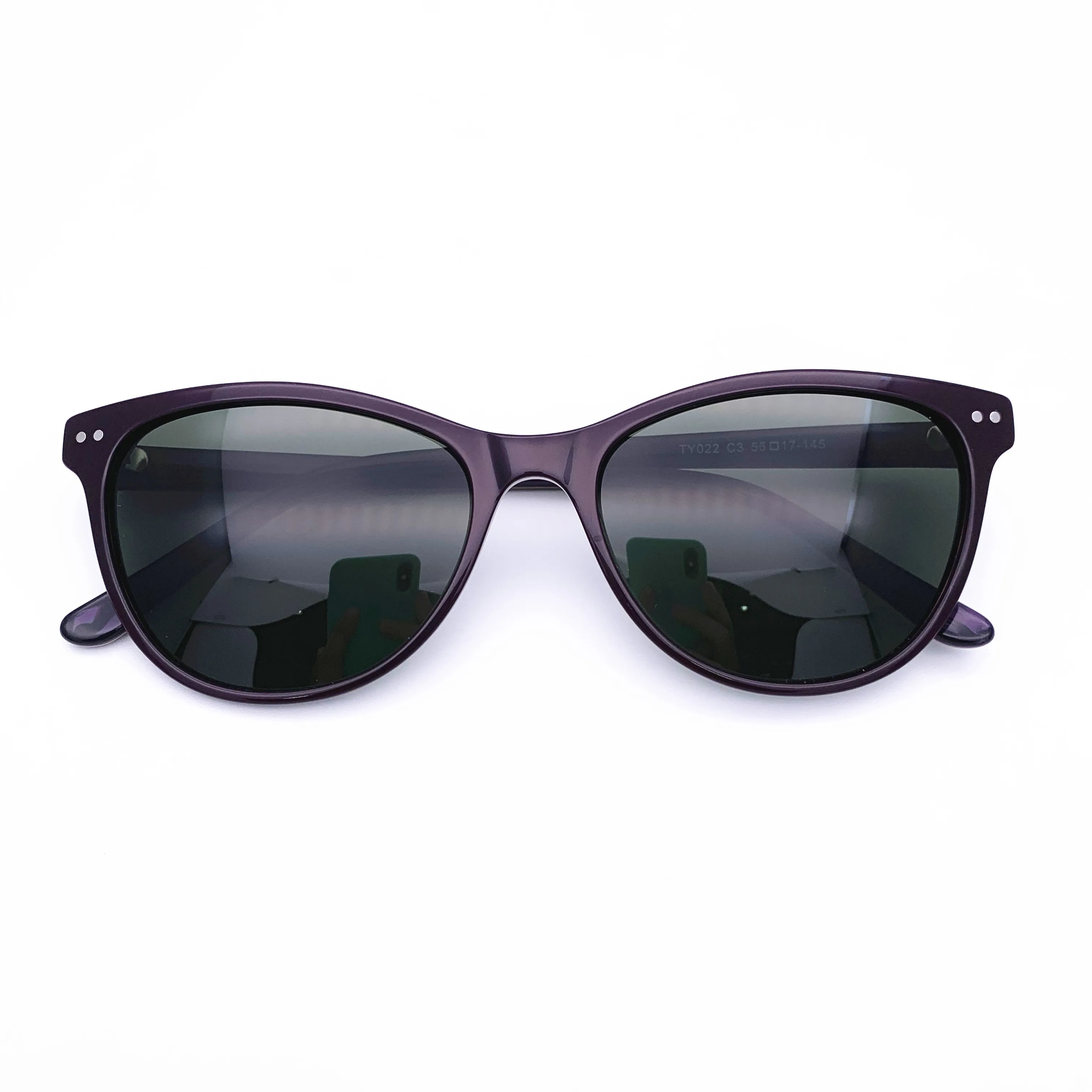 

Belight Optical Women Cat Eye Shape Polarized UV400 Protection Vintage Retro Sunglasses Sun Glasses with Case Oculos TY022