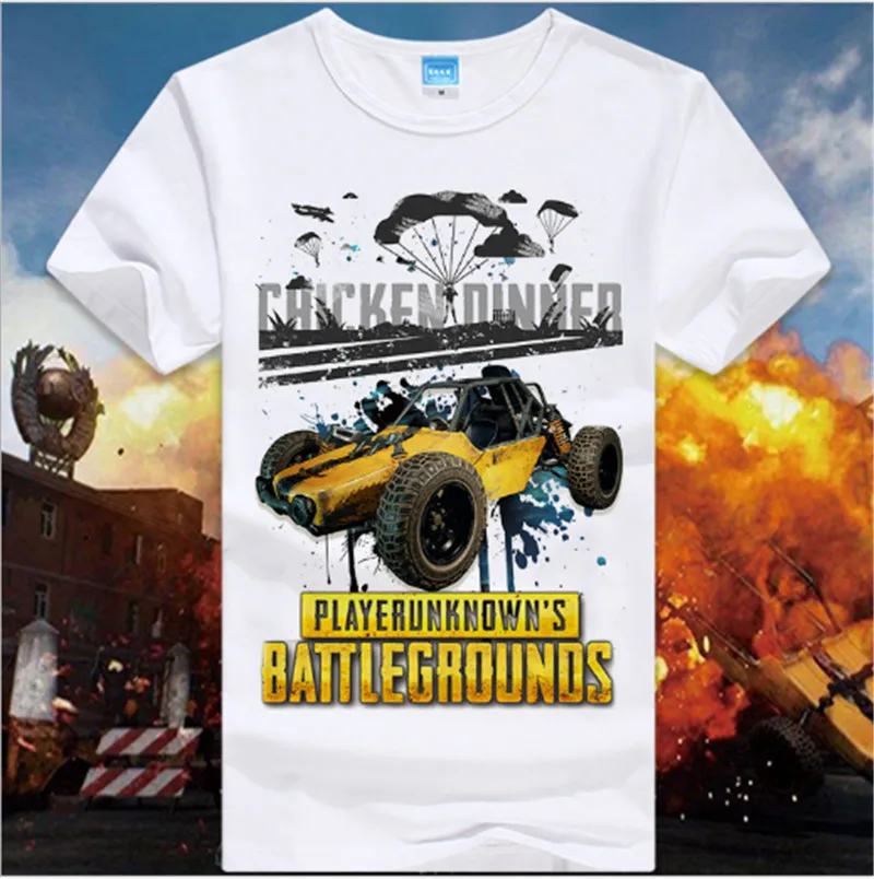 PUBG/игрок UNKNOWN'S BATTLEGROUNDS футболка подарок для фанатов игры мальчик друг подарок короткий рукав PUBG футболка S Горячая игра