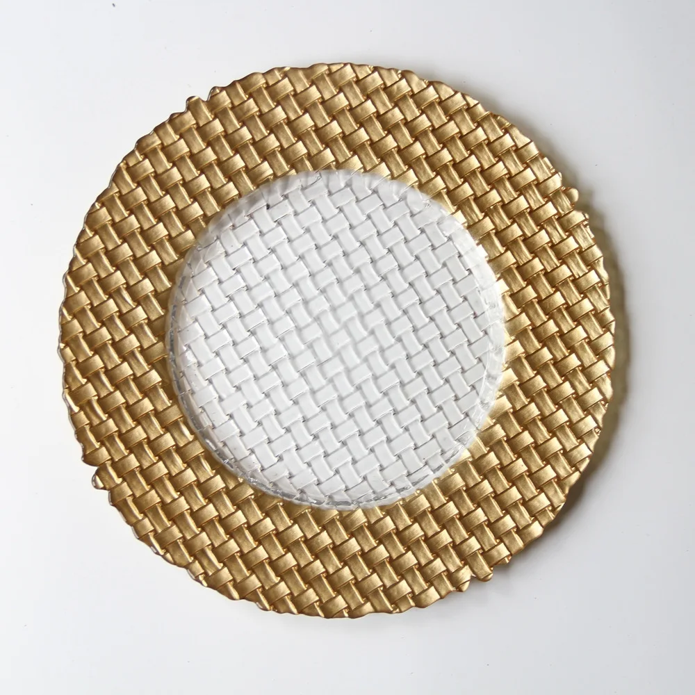 

33cm Wedding Wedding Cake Western Tray Patterned Plating Plate Dinner Plate Western Plate Fruit Plate
