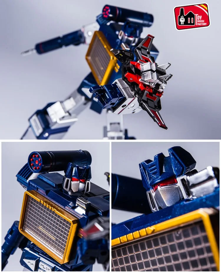 THF трансформация G1 01J Soundwave Laserbeak MasterPiece MP13 фигурки из сплава металла робот