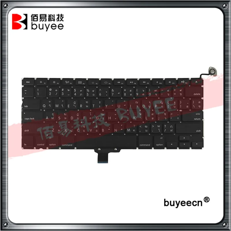

New A1278 Thai Keyboard 2009 2010 2011 2012 Year For MacBook Pro 13.3" A1278 TH Thailand Keyboard mb990 mc700 md313 Replacement