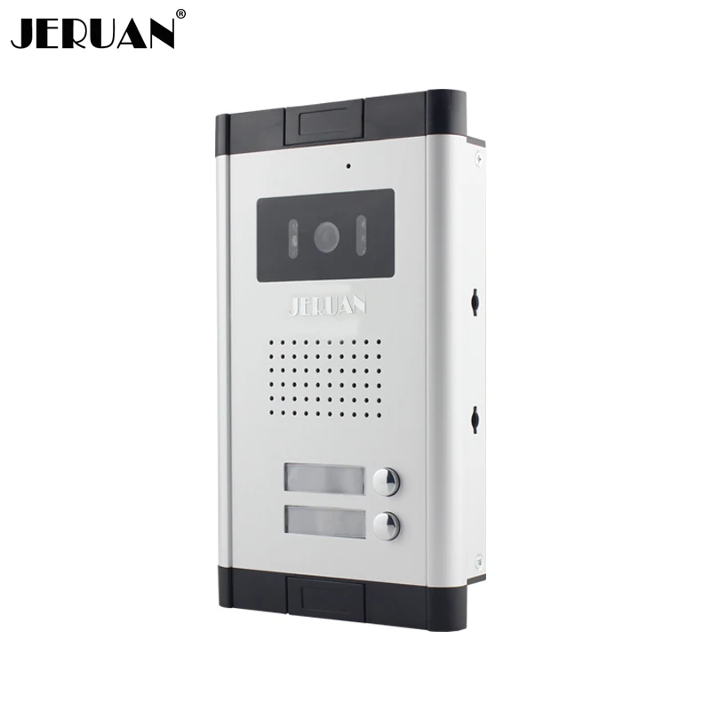 

JERUAN metal multi-unit video door phone intercom system camera only in the outdoor +for two-families