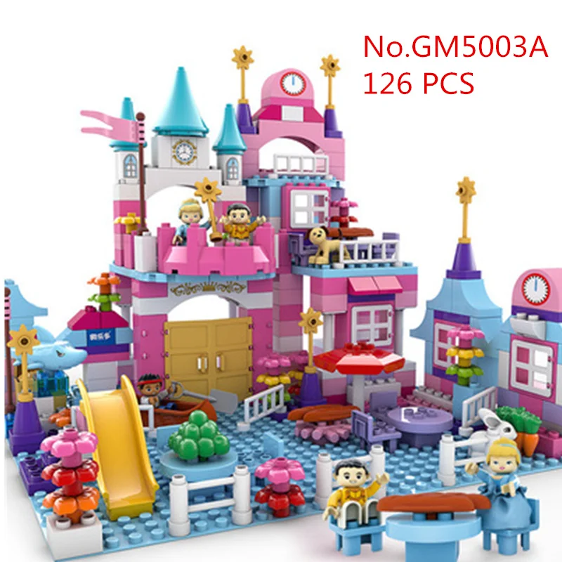 

Princess series GM-5003A Puzzle building bricks toys Compatibility with Legoingly duplo best Christmas gift for girl