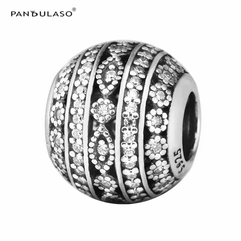 

Pandulaso Autumn DIY Stone Beads for Jewelry Making Clear CZ Shapes Crystal Beads Fit Original Charms Silver Bracelets & Bangles
