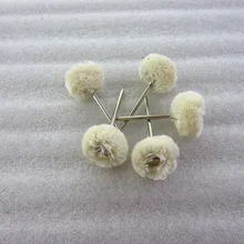 100 шт./пакет, вращающаяся хлопковая нитевая щетка, установленное полировочное колесо, ювелирное гравировальное колесо, инструмент goldsmith