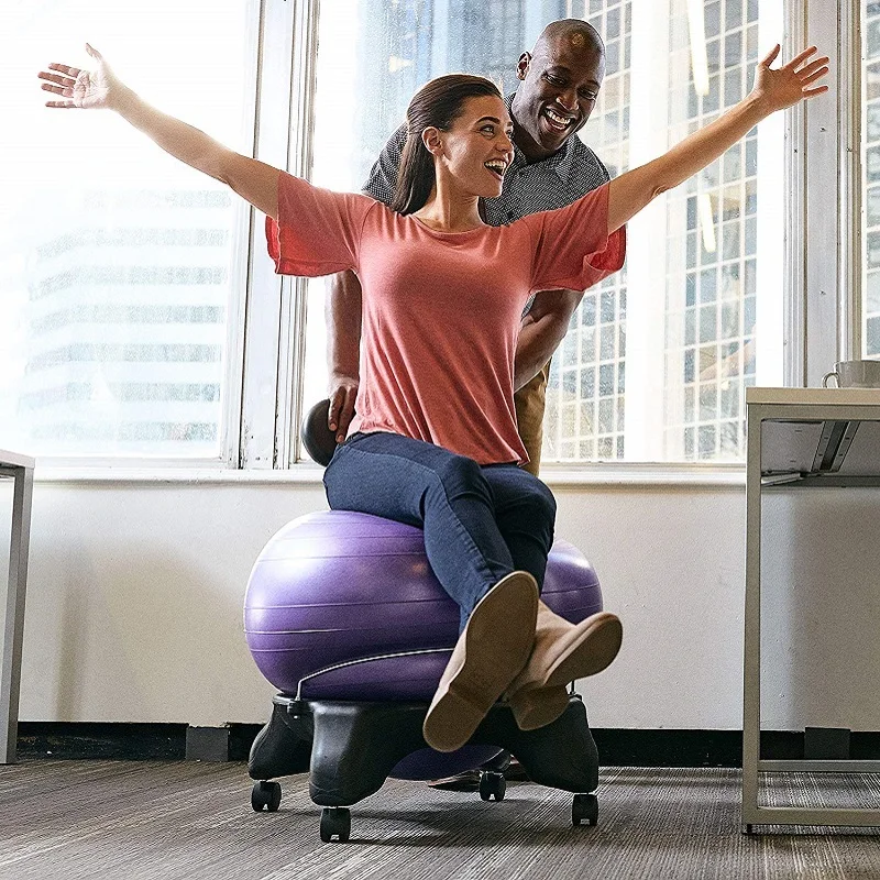 Balance Massage Ball Chair Exercise Stability For Home And Office