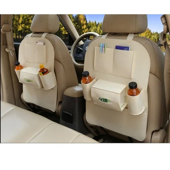 

Auto Car Back Seat Boot Organizer Car Felt Covers Back Seat Organizer Insulation Versatile Multi-Pocket Storage Container Bag