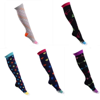 

5 Pairs Women Compression Socks Plantar Fasciitis Heel Spurs Pain Casual Chaussette Homme Calcetines Popsocket