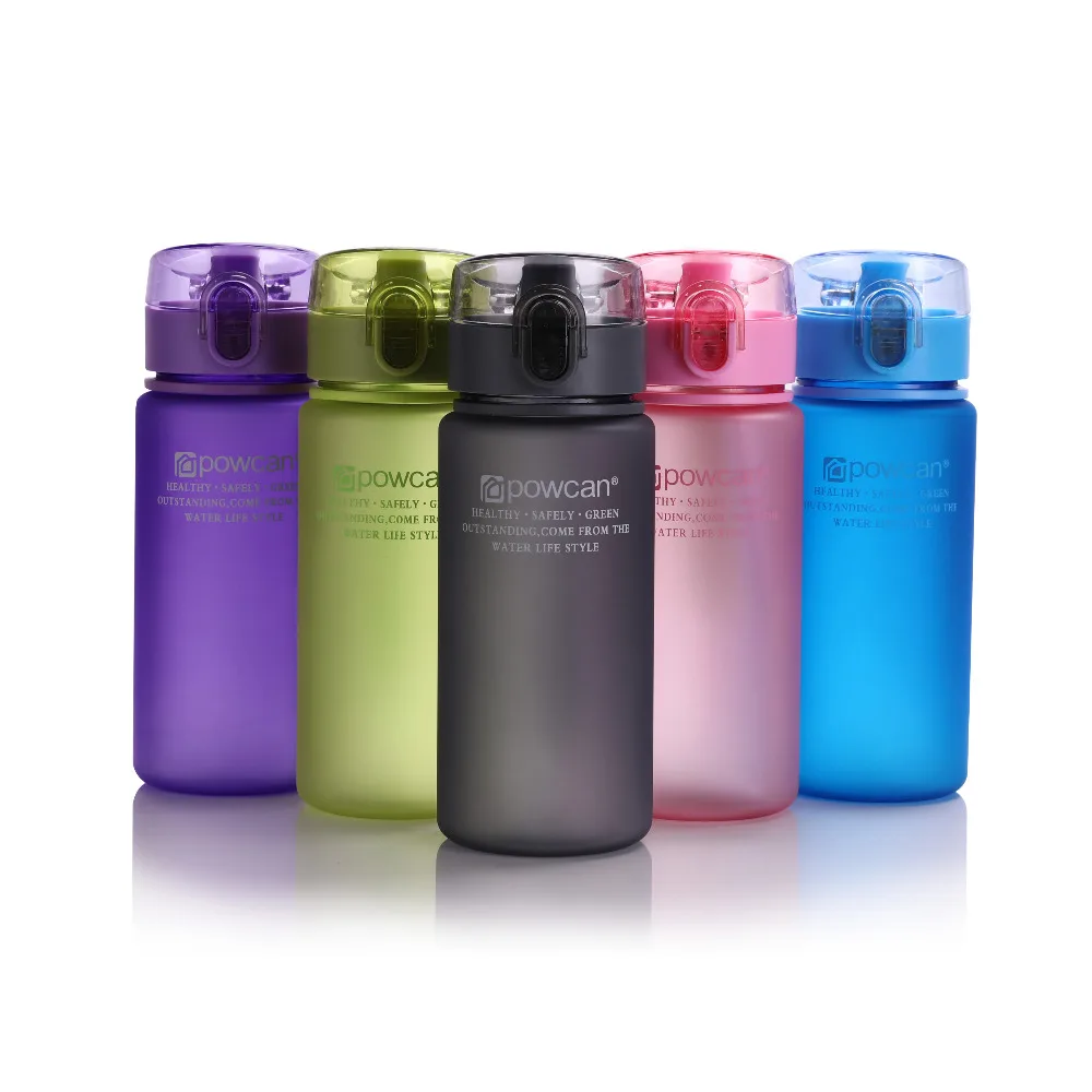 زجاجة مياه جديدة 400 مللي 560 مللي الفاكهة زجاجة مشروبات منقوعة البلاستيك المساعد على التحلل الشرب في الهواء الطلق الرياضية عصير lemon المحمولة ت...