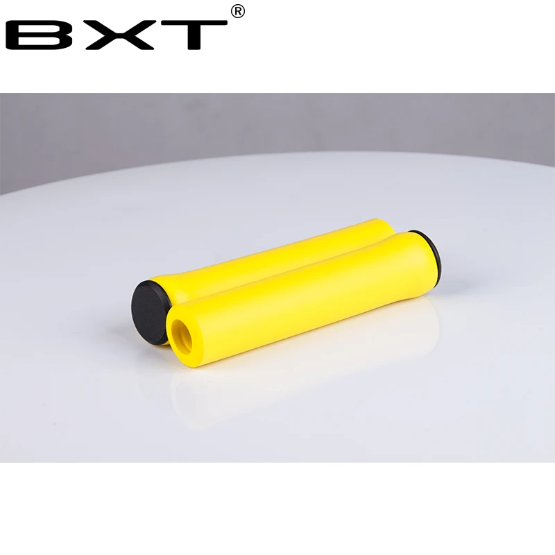 

MTB Soft Foam Silicone Handle Bar Grips Mountain Bike Handlebar Grips 1Pair Free shipping yellow red green orange blue black