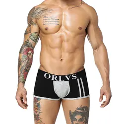 DEWVKV 2019 мужские эротические мягкие трусики, нижнее белье хлопковые мужские шорты, 95% хлопок, 6 цветов, подарок для мужчин, популярная Удобная
