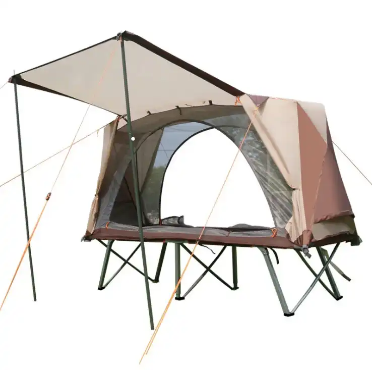 camp bed tent