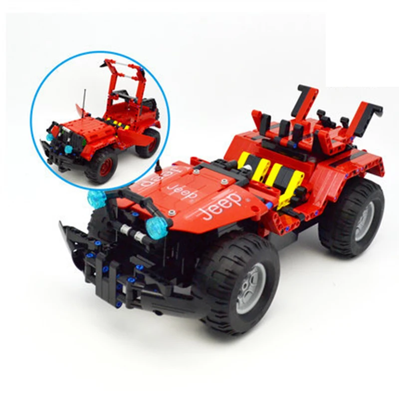 

531PCS CaDA Buliding Car Blocks C51001 Model DIY RC Building Block Toy Car Gift 2in1