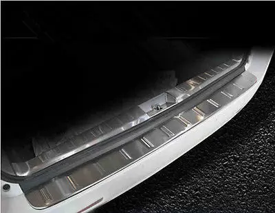 

Outer + Inner Rear Bumper Protector Sill Plate Cover For Toyota Sienna 2011-2016