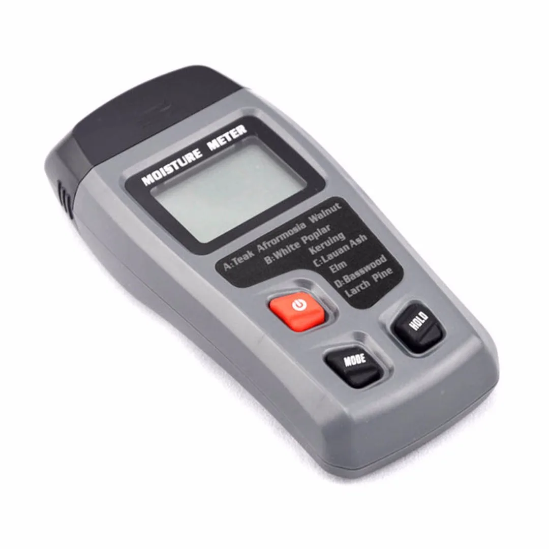 1pc High Resolution 0-99.9% Digital Timber Damp Detector Wood Moisture Meter Humidity Tester Auto Power Off For Testing Tool