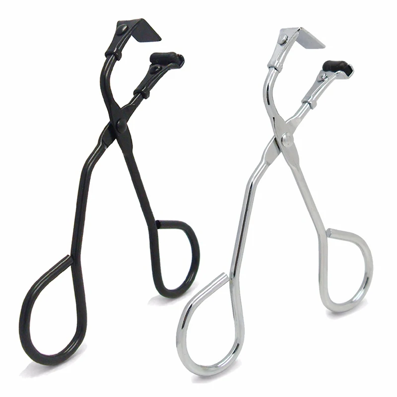 

1pc Professional Eyelash Curler False Eyelash Nature Curl Curl Steel Black Silver Curling Clip Eye Make-up Tools