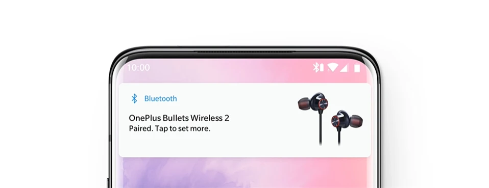 8.Original OnePlus Bullets Wireless 2 AptX Hybrid Magnetic Control Mic In Ear Earphone Fast Charge For Oneplus 77 Pro 6T