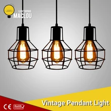 Pendant Light Vintage Nordic Industrial Lamp Hanging Light Fixture Lampshade Dinning Room Restaurant Loft Decor Indoor Lighting Pendant Light Vintage Nordic Industrial Lamp Hanging Light Fixture Lampshade Dinning Room Restaurant Loft Decor Indoor Lighting