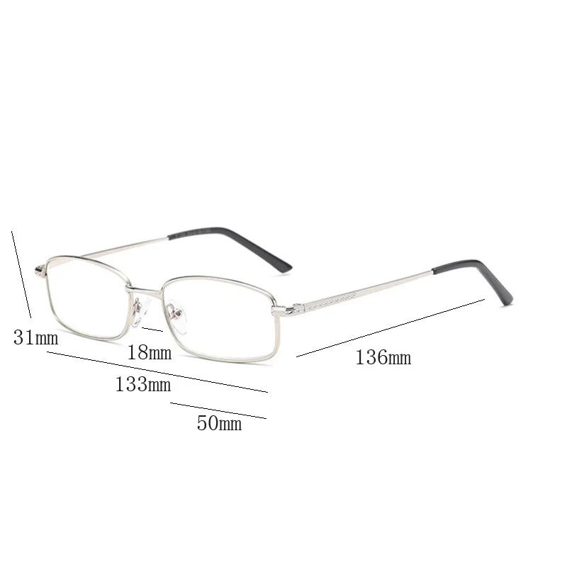 Zilead, анти-синяя пленка, очки для чтения, металлическая смола, прозрачные линзы для женщин и мужчин, очки для пресбиопии+ 1. 0.+ 4,0, случайный чехол