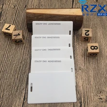 10 шт. 125 кГц RFID Раскладушка карты T5577 карта контроля доступа со струйными цифрами