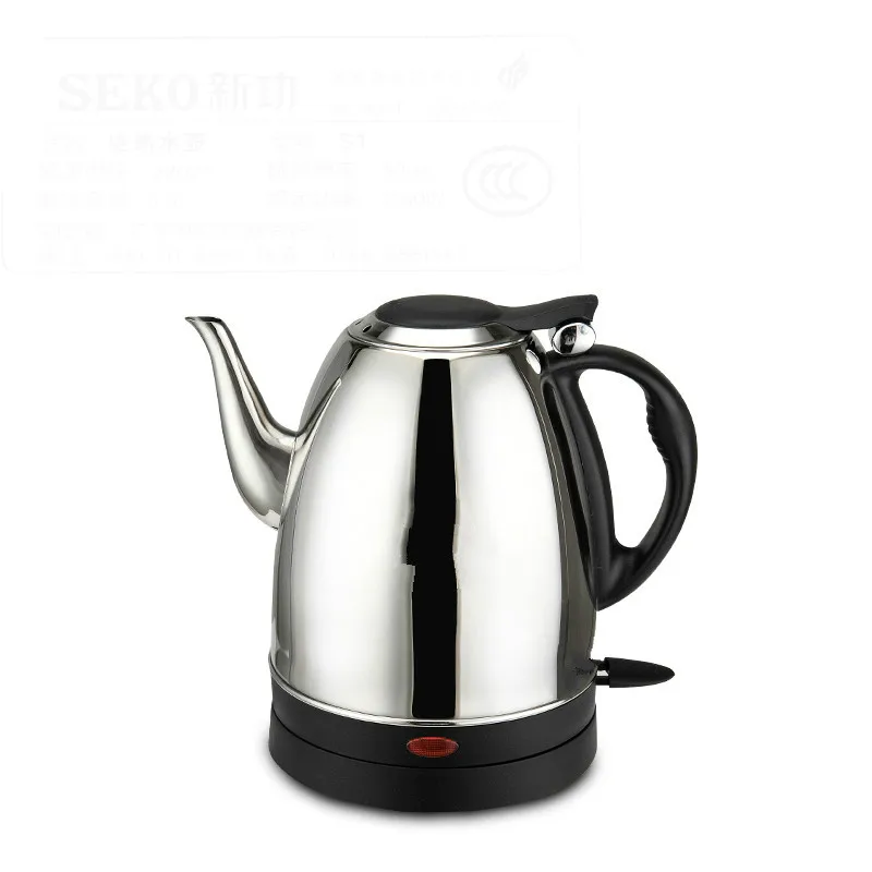 electric kettle used automatic power dry burn 304 stainless steel long mouth Anti-dry Protection