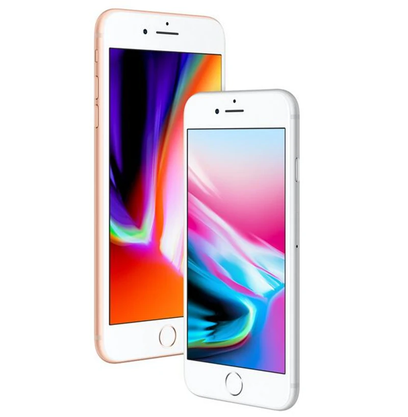 Apple iPhone 8 Заводской apple телефон 4G LTE 4," шестиядерный отпечаток пальца A11 12MP ram 2 Гб rom 64 Гб/256 ГБ IOS мобильный телефон