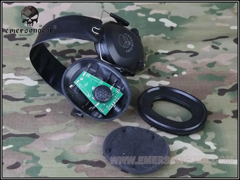EMERSON Peltor TAC 6 S электронная гарнитура EM8934|peltor tactical headsets|hunting headsetheadset peltor |