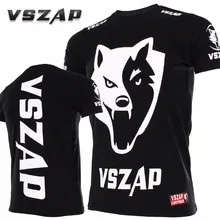 VSZAP MMA Бокс Cain Velasquez футболка с короткими рукавами тайский Боксерский Поединок фитнес-боевой спортивный тренд