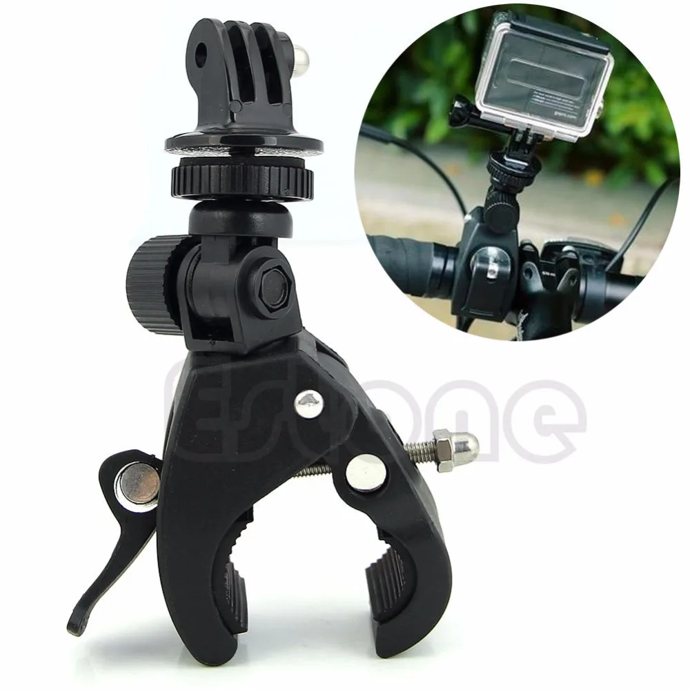 New Gopro Accessories Bike Bicycle Motorcycle Handlebar Seatpost Clamp Roll Bar Mount Tripod Holder For GoPro Hero 1 2 3 3+Black |