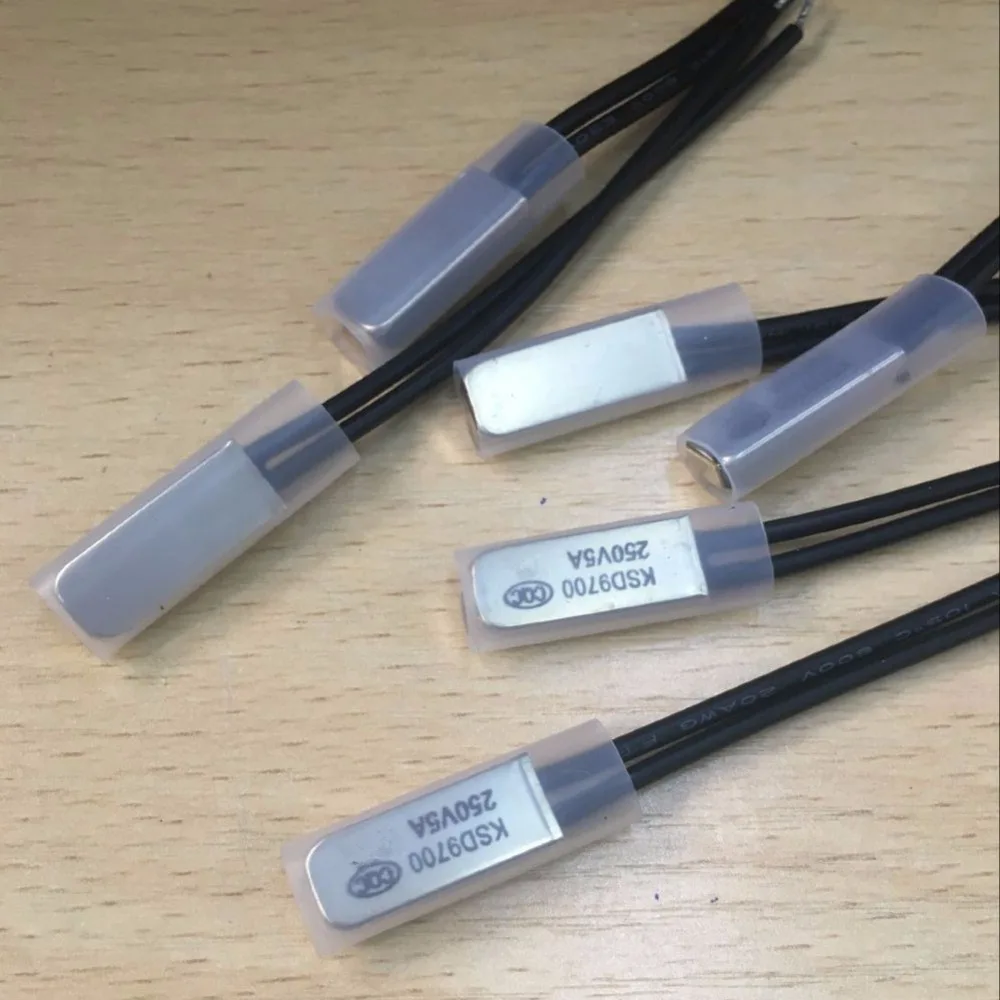 12PCS Temperature Control Switch KSD9700 NC Controller Thermal ...