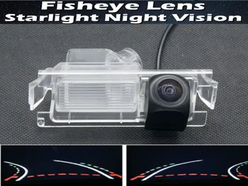

1080P Fisheye Lens Trajectory Tracks Car Rear view Camera for Kia K2 Rio Sedan Hatchback Ceed 2013 Hyundai Accent Solaris Verna