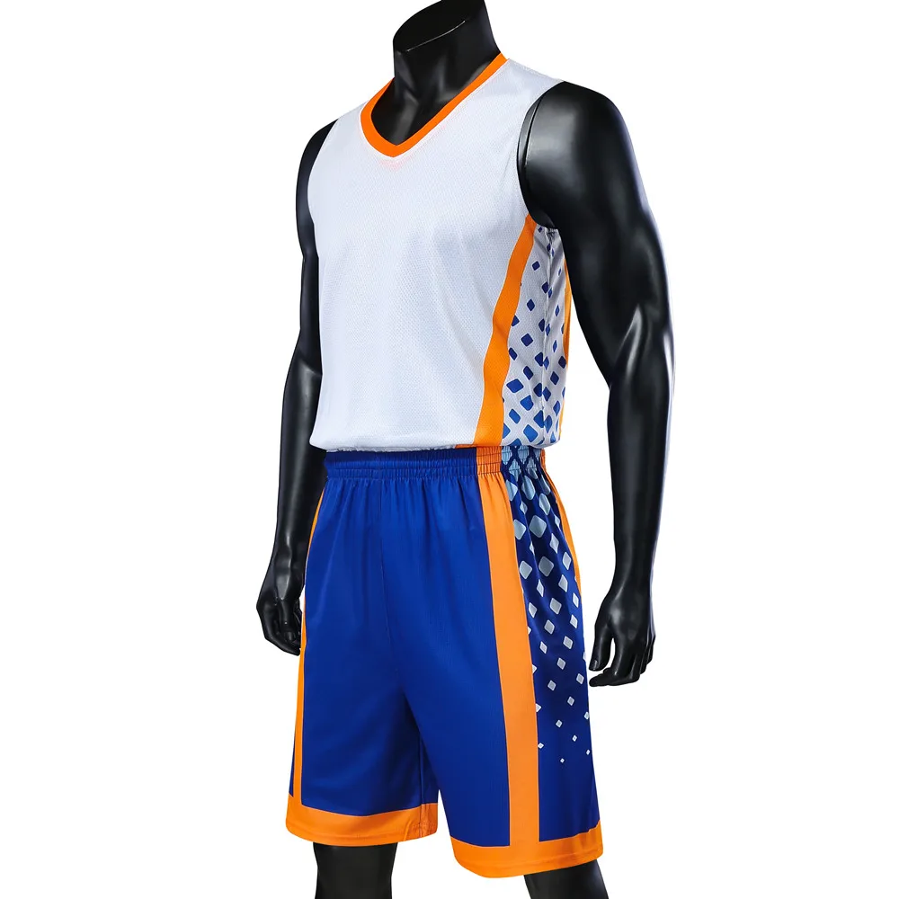 Мужские баскетбольные майки, наборы, индивидуальная Двусторонняя командная форма, спортивный комплект, рубашки, шорты, костюмы, дышащие, на заказ, с принтом