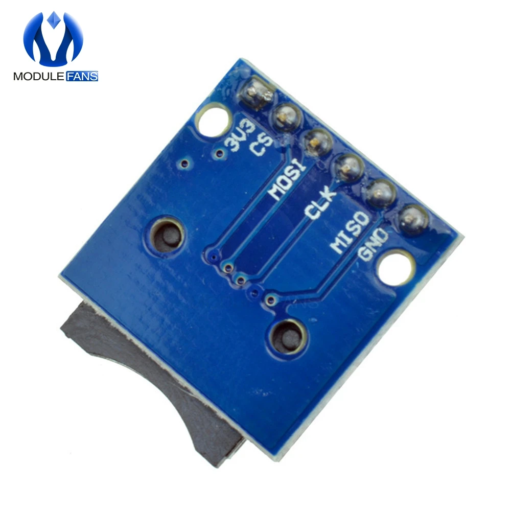 2 шт TF Micro SD карты Модуль мини SD карты Модуль модульной памяти для Arduino ARM AVR